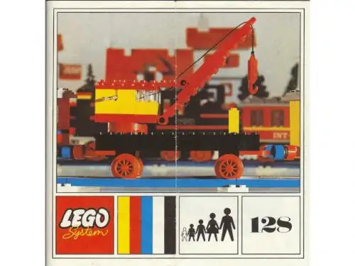 レゴ 128-3 Mobile Crane (Plate Base) 4.5V