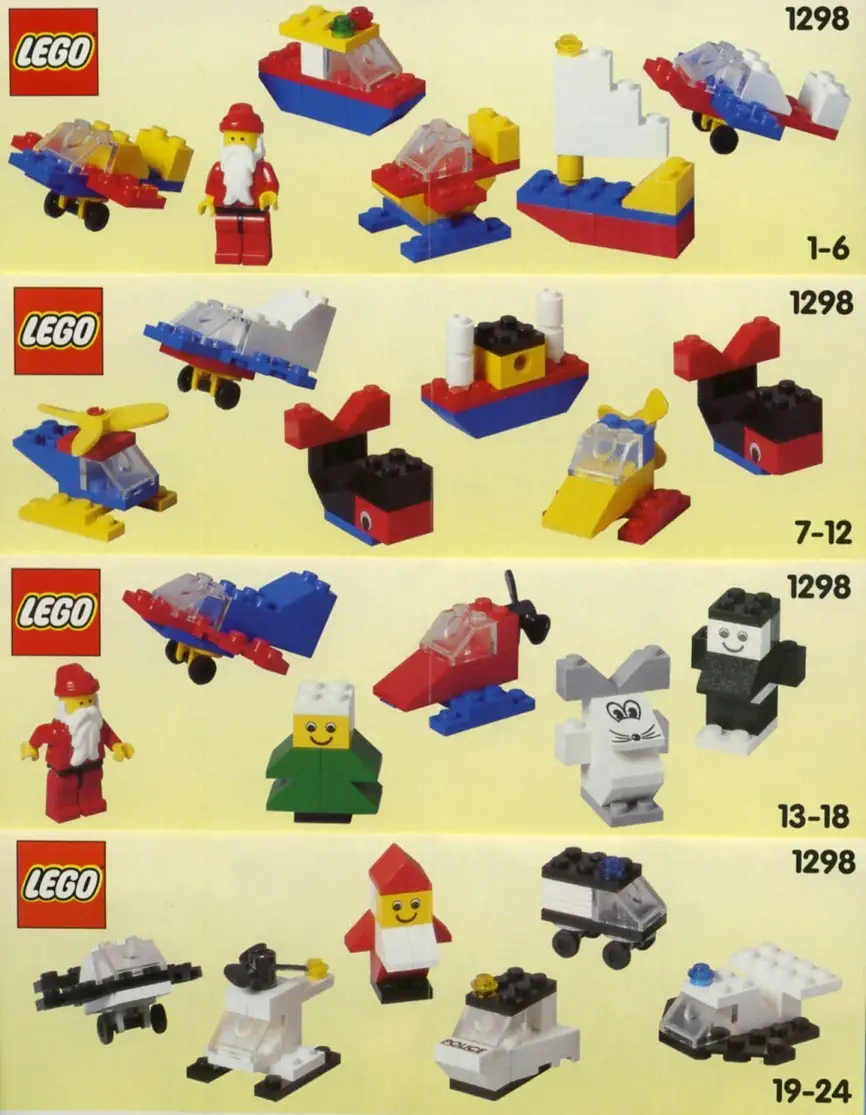 レゴ 1298-1 クラシックアドベントカレンダー クリスマス1998 ベーシック
