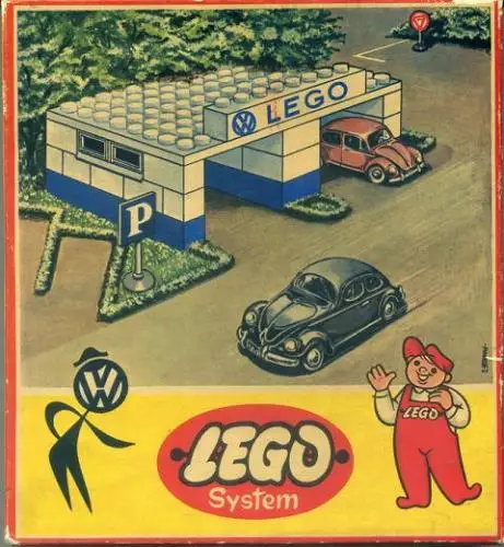 レゴ 1306-1 VW Garage タウンプラン