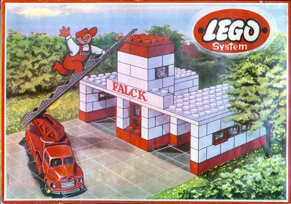 レゴ 1308-1 Fire Station タウンプラン