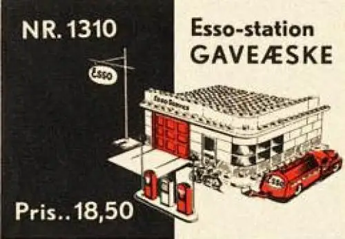 レゴ 1310-1 ESSO Filling Station タウンプラン