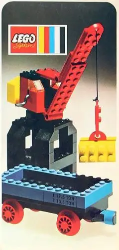 132 Port Crane and Flat Waggon - 4.5V (1972年}