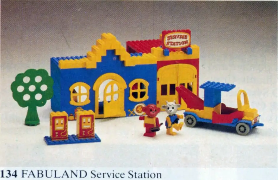 レゴ 134-2 Service Station ファブュランド
