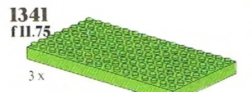 1341 Building Plates Green - サービスパック (1985年)