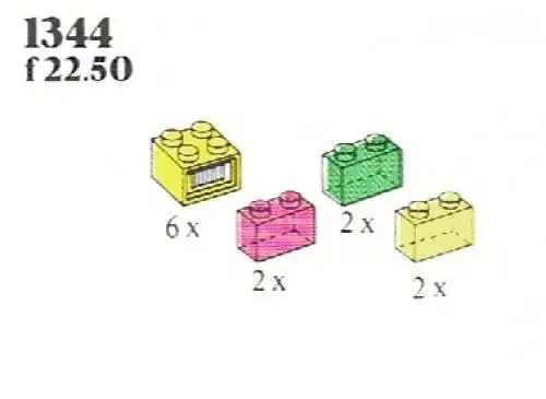 レゴ 1344-1 Light Bricks (4.5V) サービスパック