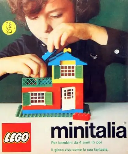 レゴ 14-3 Small House Set ミニタリア