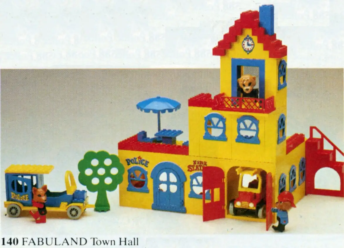 レゴ 140-1 Town Hall ファブュランド