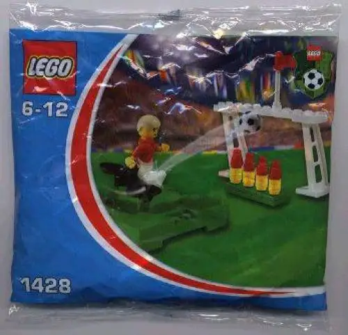 レゴ 1428-2 1 ゴールセット サッカー