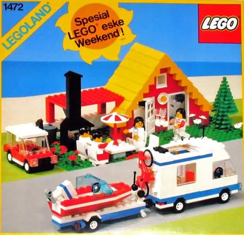 レゴ 1472-1 Holiday Home クラシックタウン