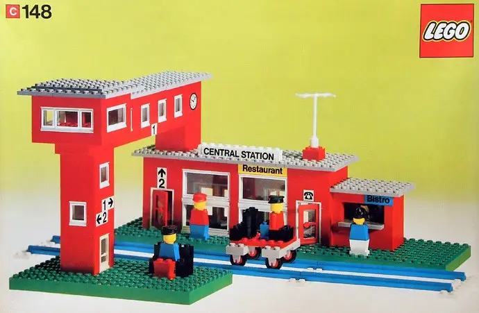 レゴ 148-1 Central Station 4.5V