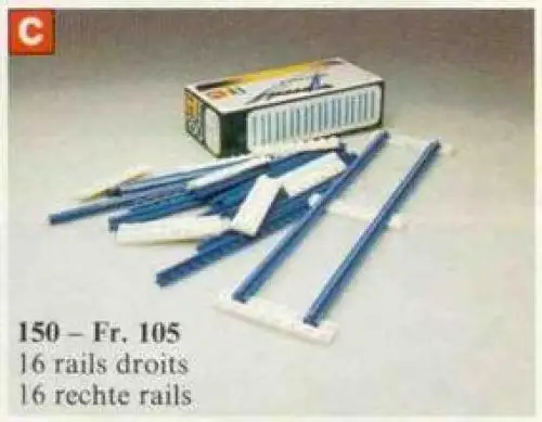 レゴ 150-1 Straight Track 4.5V