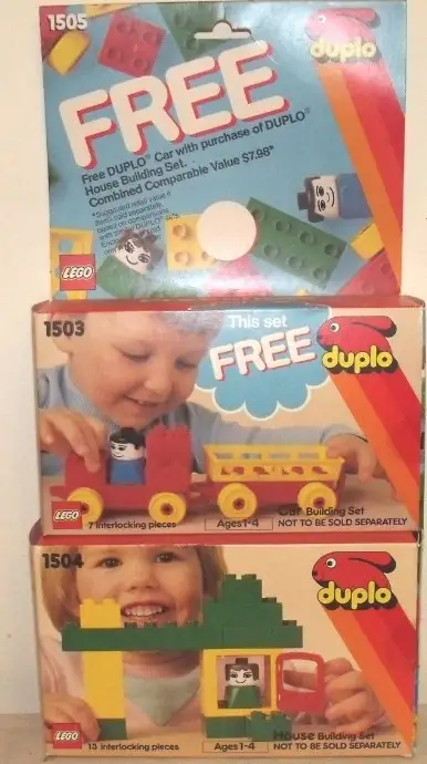 レゴ 1505-1 House and Car Building Sets 基本セット
