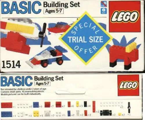 レゴ 1514-1 Basic Building Set Trial Size ベーシック