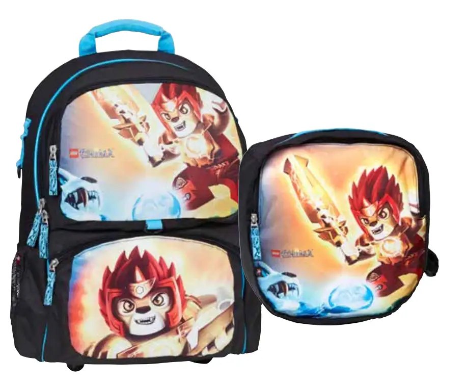15281 Legends of Chima Fire and Ice Backpack with Gym Bag 15281 Legends of Chima Fire and Ice Backpack with Gym Bag - グッズ (2015年)