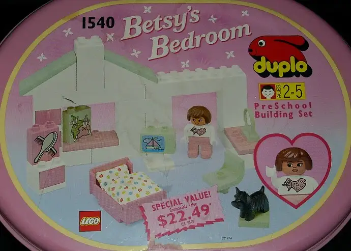 レゴ 1540-1 Betsy's Bedroom プレイハウス