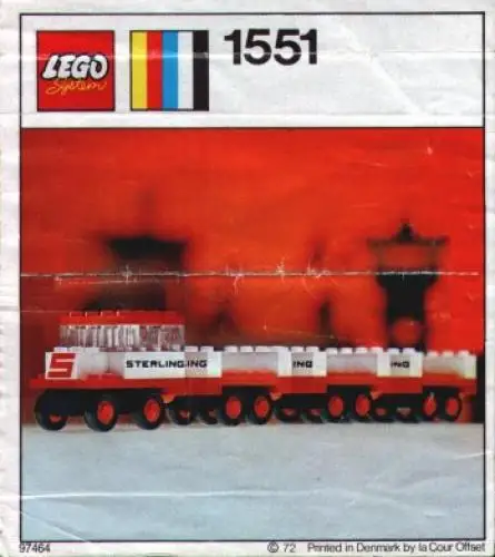 レゴ 1551-2 Sterling Luggage Carrier 空港