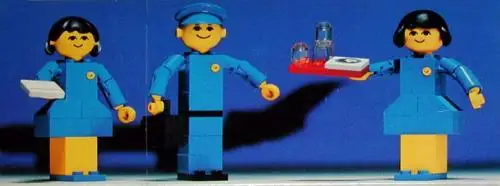 1561 Lufthansa Flight Crew - Building Set with People (1976年)