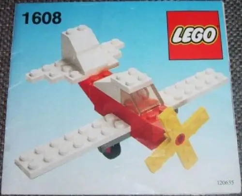 レゴ 1608-1 飛行機 ユニバーサルビルディングセット