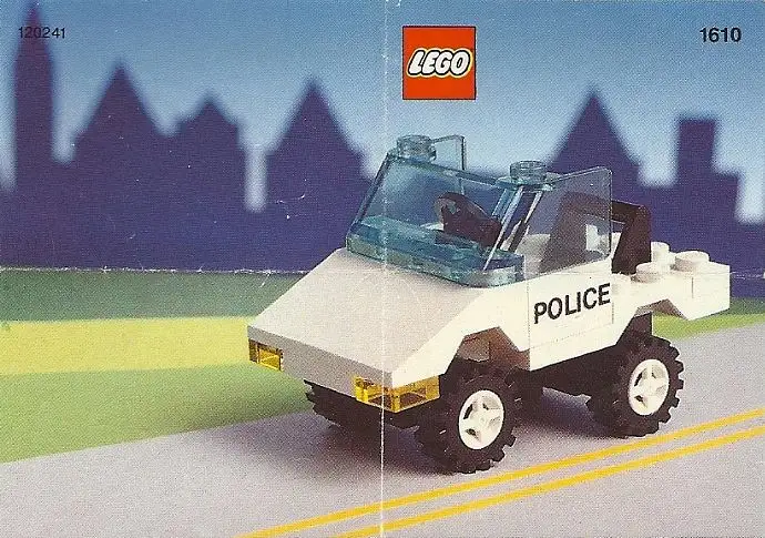 レゴ 1610-1 パトカー クラシックタウン