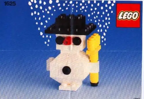 レゴ 1625-1 Snowman クリスマス
