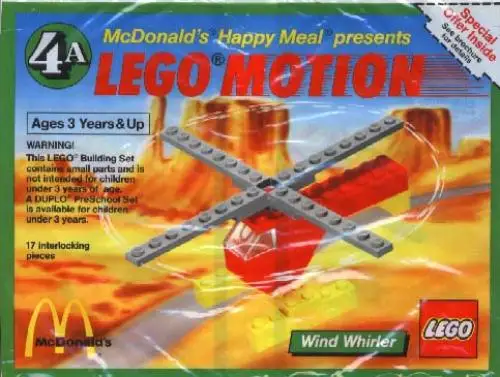 レゴ 1644-1 Lego Motion 4A, Wind Whirler マクドナルド