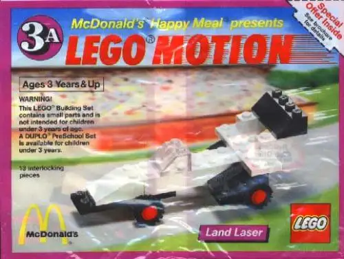 レゴ 1646-1 Lego Motion 3A, Land Laser マクドナルド