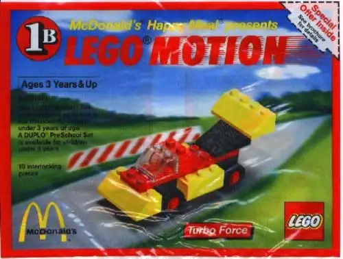 レゴ 1647-1 Lego Motion 1B, Turbo Force マクドナルド
