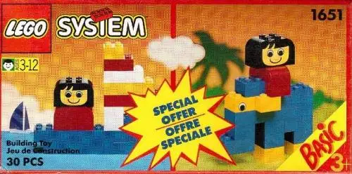 1651 Basic Building Set Trial Size - ベーシック (1993年)