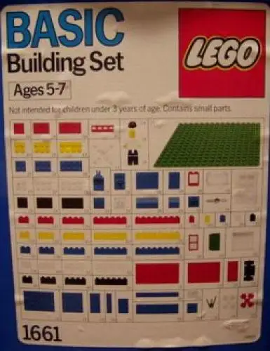 1661 Basic Building Set in Bucket - ベーシック (1989年)