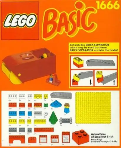 レゴ 1666-1 Brick Vac ベーシック