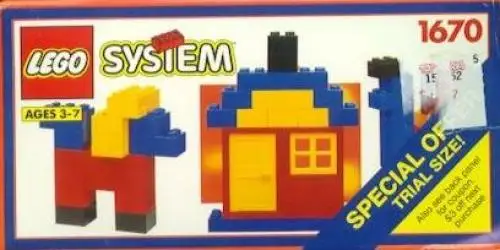 レゴ 1670-1 Basic Building Set Trial Size ベーシック
