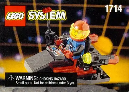 レゴ 1714-1 スペースジェット スパイラス