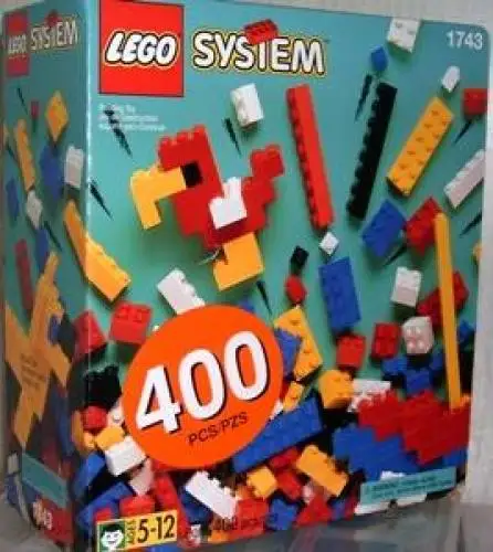 レゴ 1743-1 Box of Standard Bricks, 5+ ベーシック