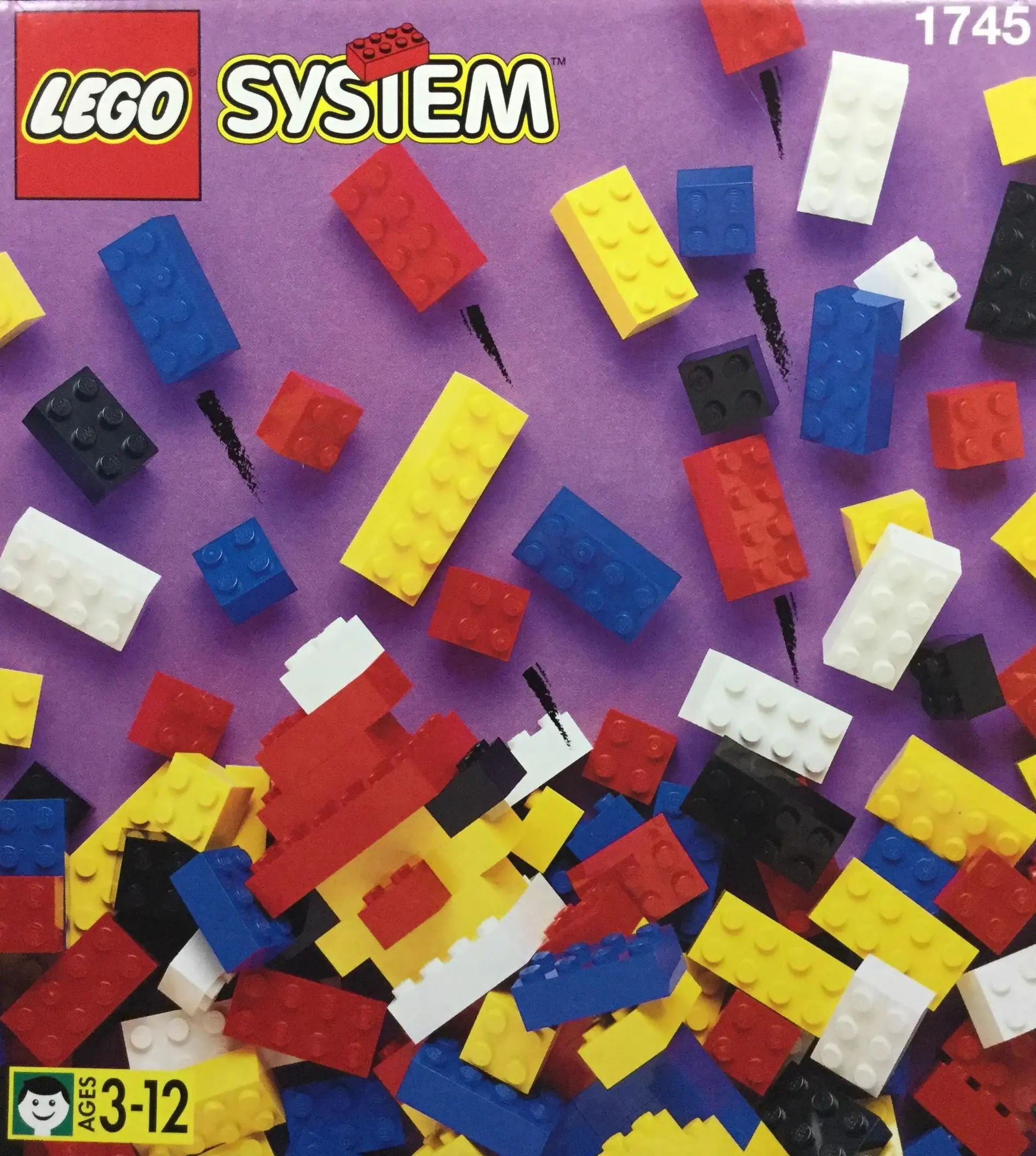 レゴ 1745-1 Box of Standard Bricks, 3+ ベーシック
