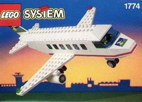 レゴ 1774-1 ジェット機 クラシックタウン
