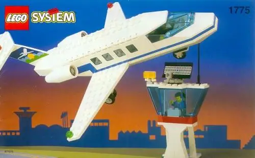 レゴ 1775-1 ジェット機 クラシックタウン