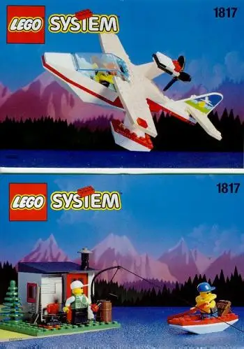 レゴ 1817-1 水上飛行機と小屋 クラシックタウン