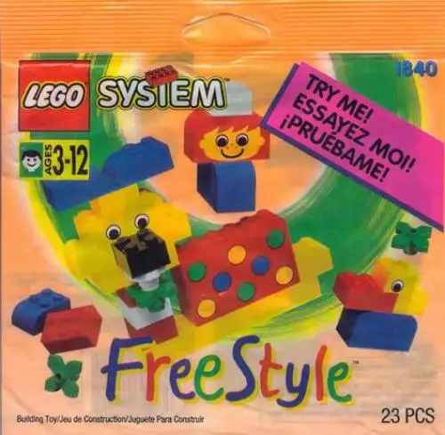 レゴ 1840-1 Freestyle Set フリースタイル