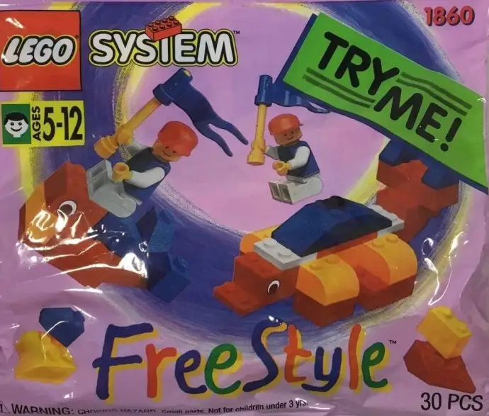 レゴ 1860-1 Freestyle Set フリースタイル