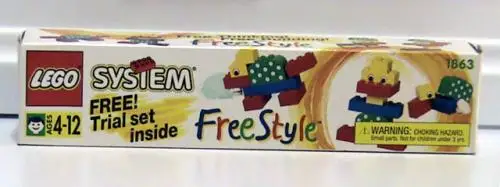 レゴ 1863-1 Freestyle Trial Set フリースタイル