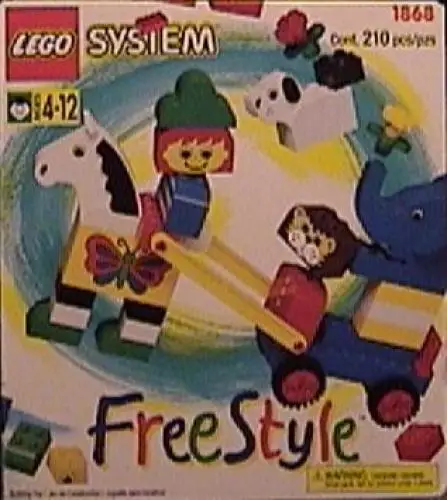 レゴ 1868-1 Freestyle Box フリースタイル