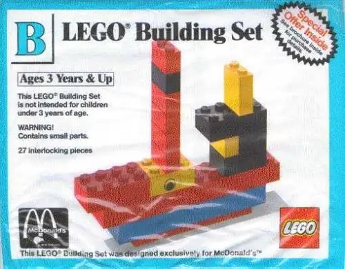レゴ 1913-1 Building Set B: Boat マクドナルド