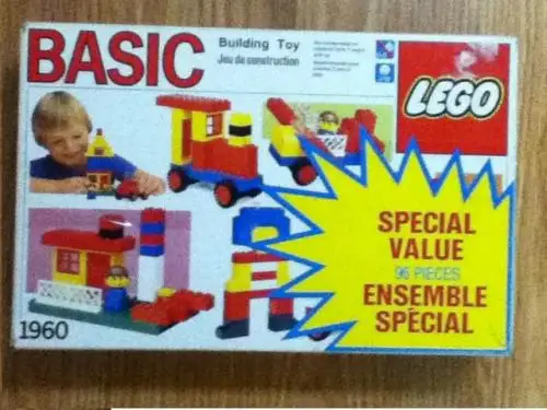 レゴ 1960-2 Special Value 96 pieces (Canadian Set) ベーシック