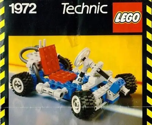 レゴ 1972-1 ゴーカート テクニック