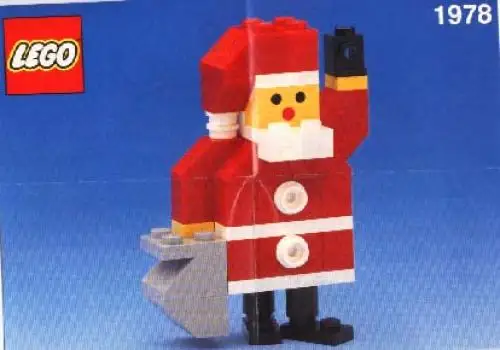 レゴ 1978-1 Build-A-Santa クリスマス