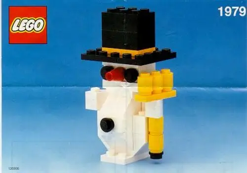 レゴ 1979-1 Snowman クリスマス