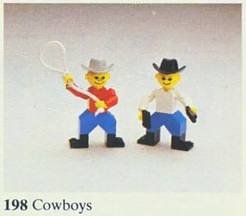 レゴ 198-1 Cowboys Building Set with People