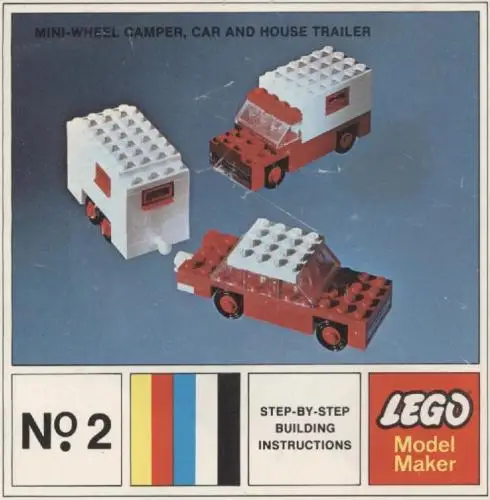 レゴ 2-10 Mini-Wheel Model Maker No. 2 乗り物