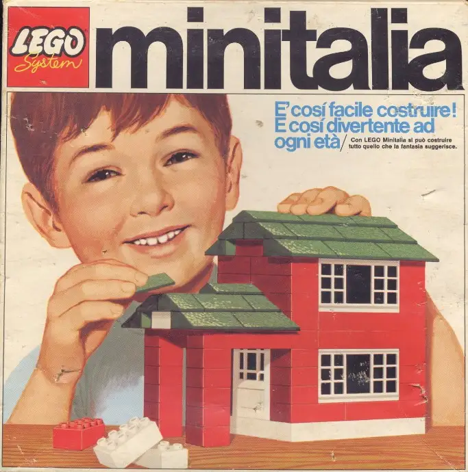 レゴ 2-8 Medium House Set ミニタリア
