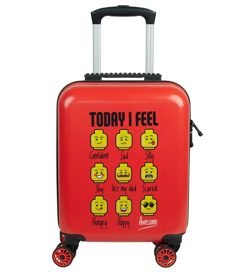 レゴ 201602623-1 Today I Feel Trolley Suitcase (Red) バッグ類